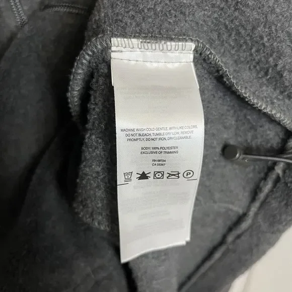 Columbia Gray Full Zipper Fleece Jacket Mens Med Pockets Stand Up Collar Outdoor - Picture 5 of 7